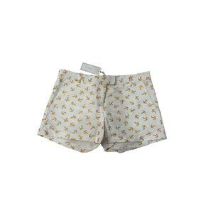 JULIE BROWN Skipper Anchor Print Shorts Size 6 NEW